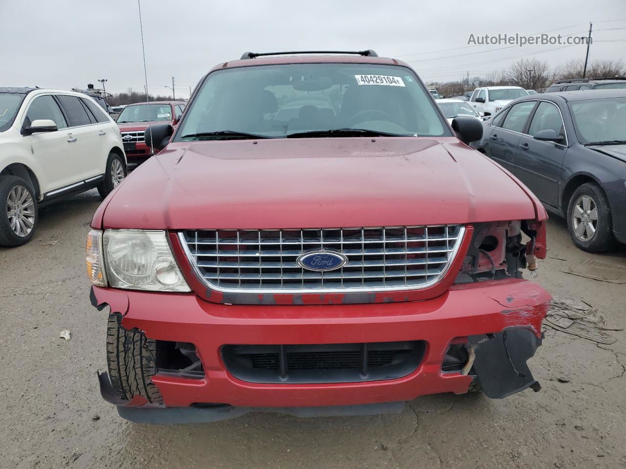 2005 Ford Explorer Xlt Burgundy vin: 1FMZU73W75UB86779