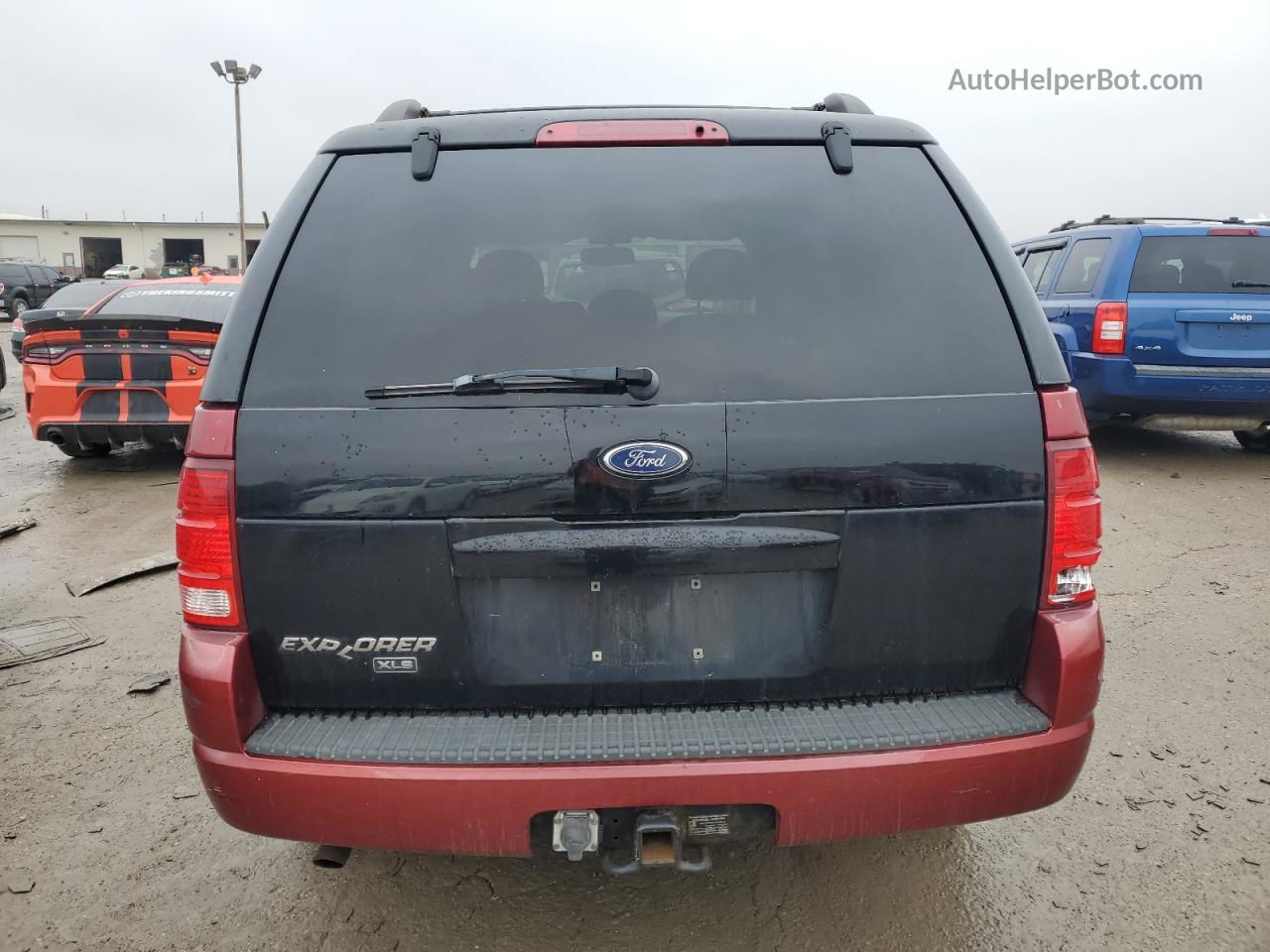 2005 Ford Explorer Xlt Burgundy vin: 1FMZU73W75UB86779