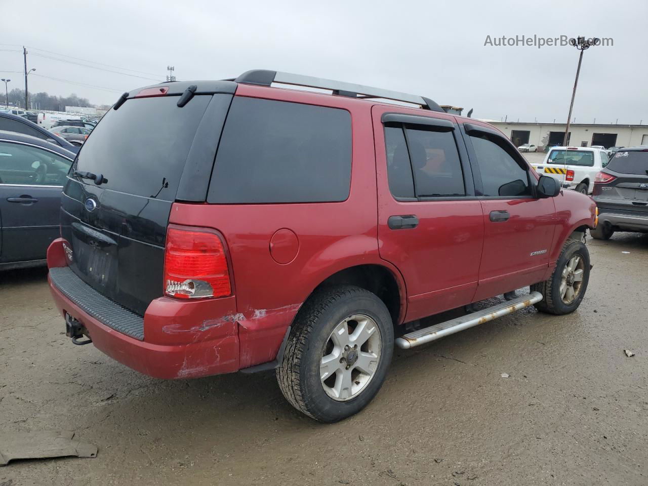 2005 Ford Explorer Xlt Бордовый vin: 1FMZU73W75UB86779