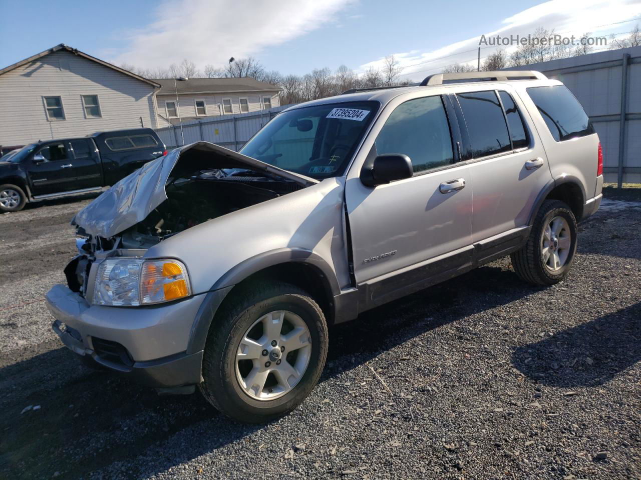 2005 Ford Explorer Xlt Silver vin: 1FMZU73WX5UA46435