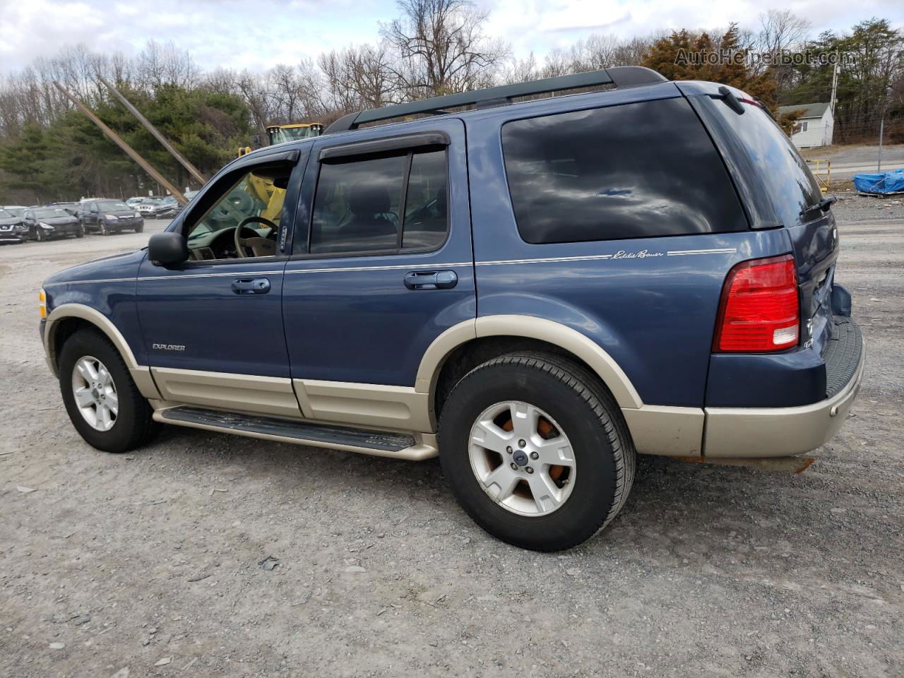 2005 Ford Explorer Eddie Bauer Blue vin: 1FMZU74E85UA27310