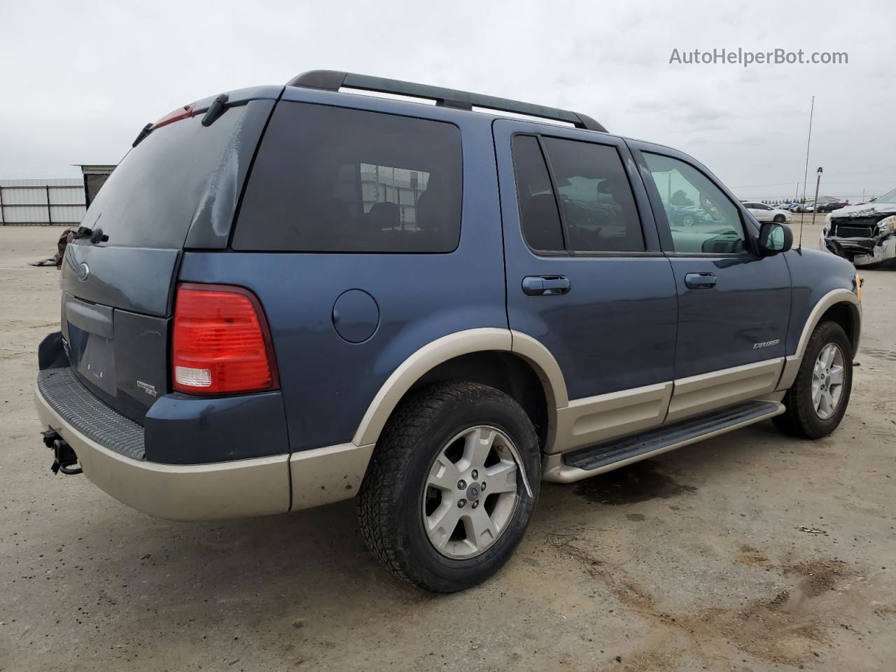 2005 Ford Explorer Eddie Bauer Blue vin: 1FMZU74E95UB04539