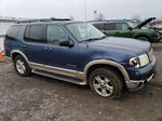 2005 Ford Explorer Eddie Bauer Blue vin: 1FMZU74W95UA44044