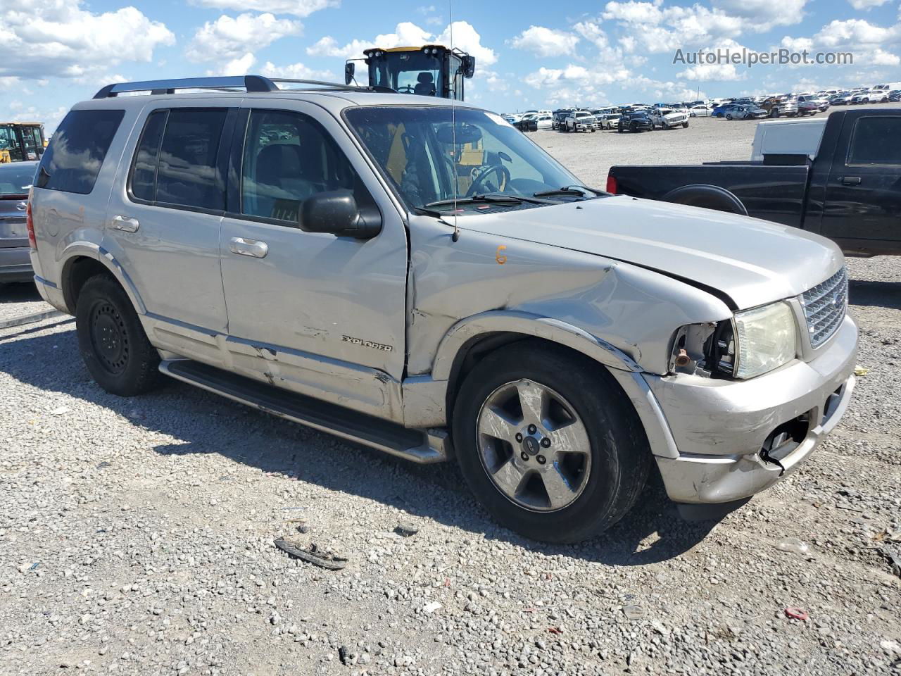 2005 Ford Explorer Limited Silver vin: 1FMZU75W25ZA05653