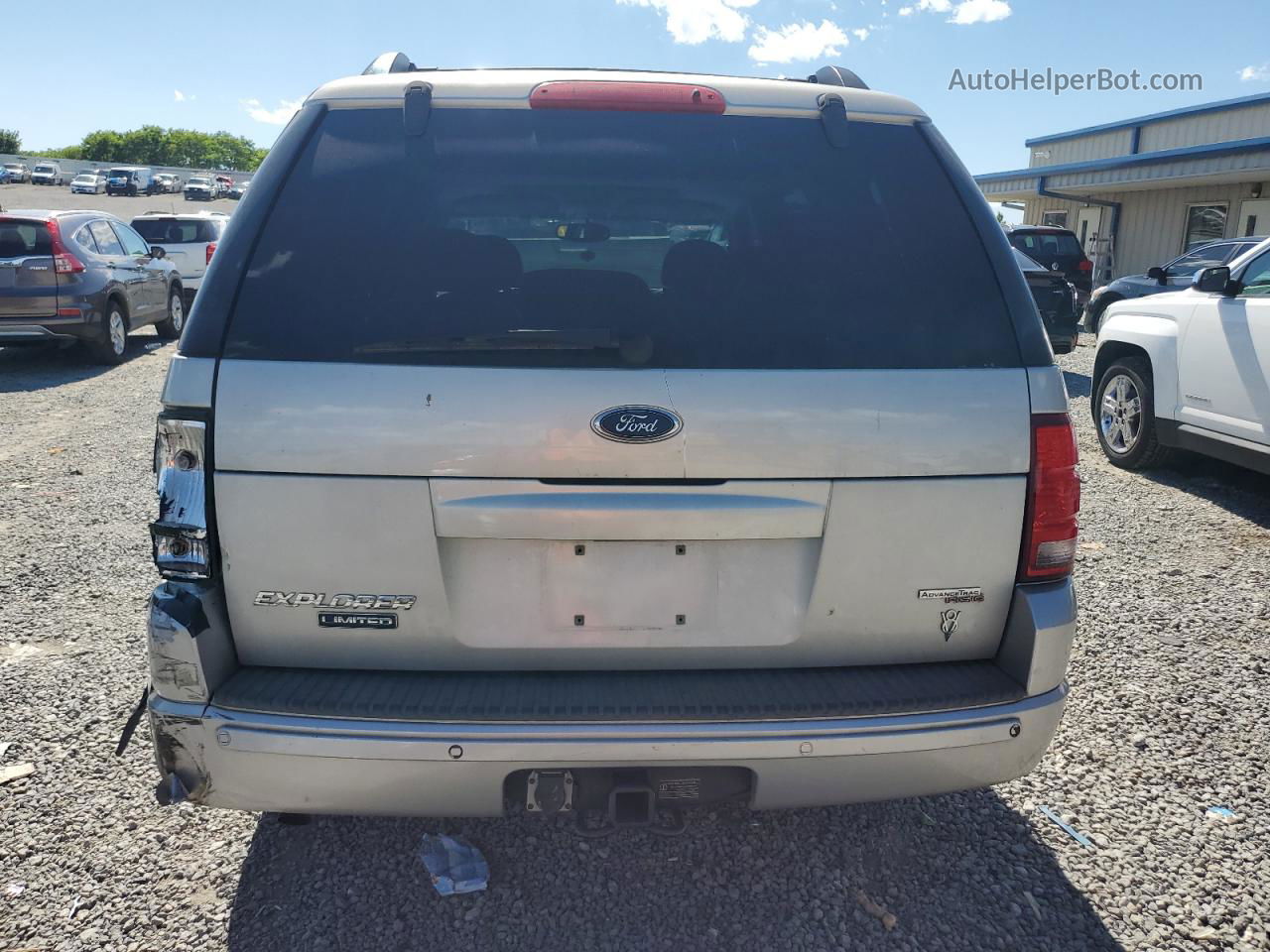 2005 Ford Explorer Limited Silver vin: 1FMZU75W25ZA05653