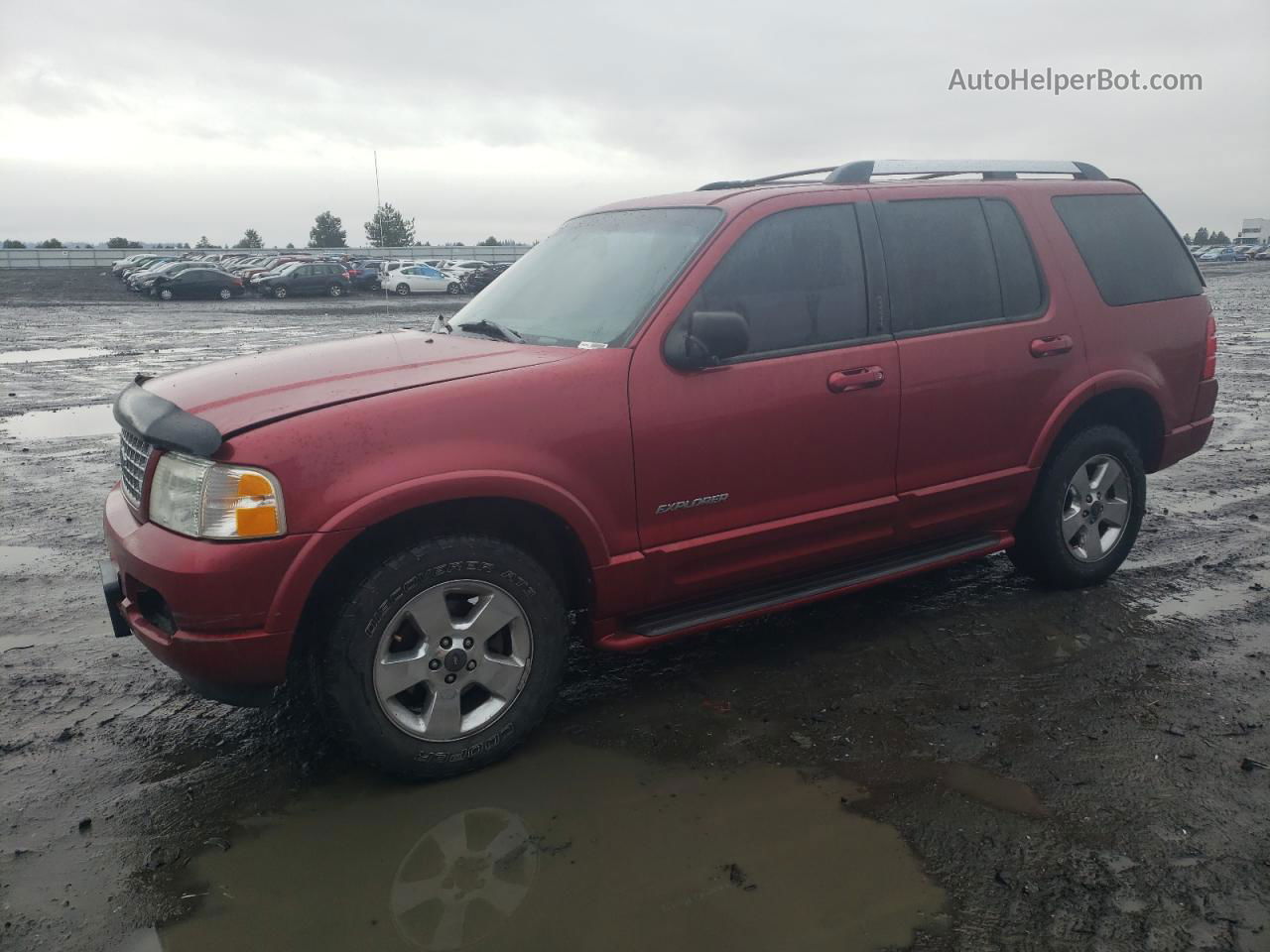 2005 Ford Explorer Limited Burgundy vin: 1FMZU75W45UB83254