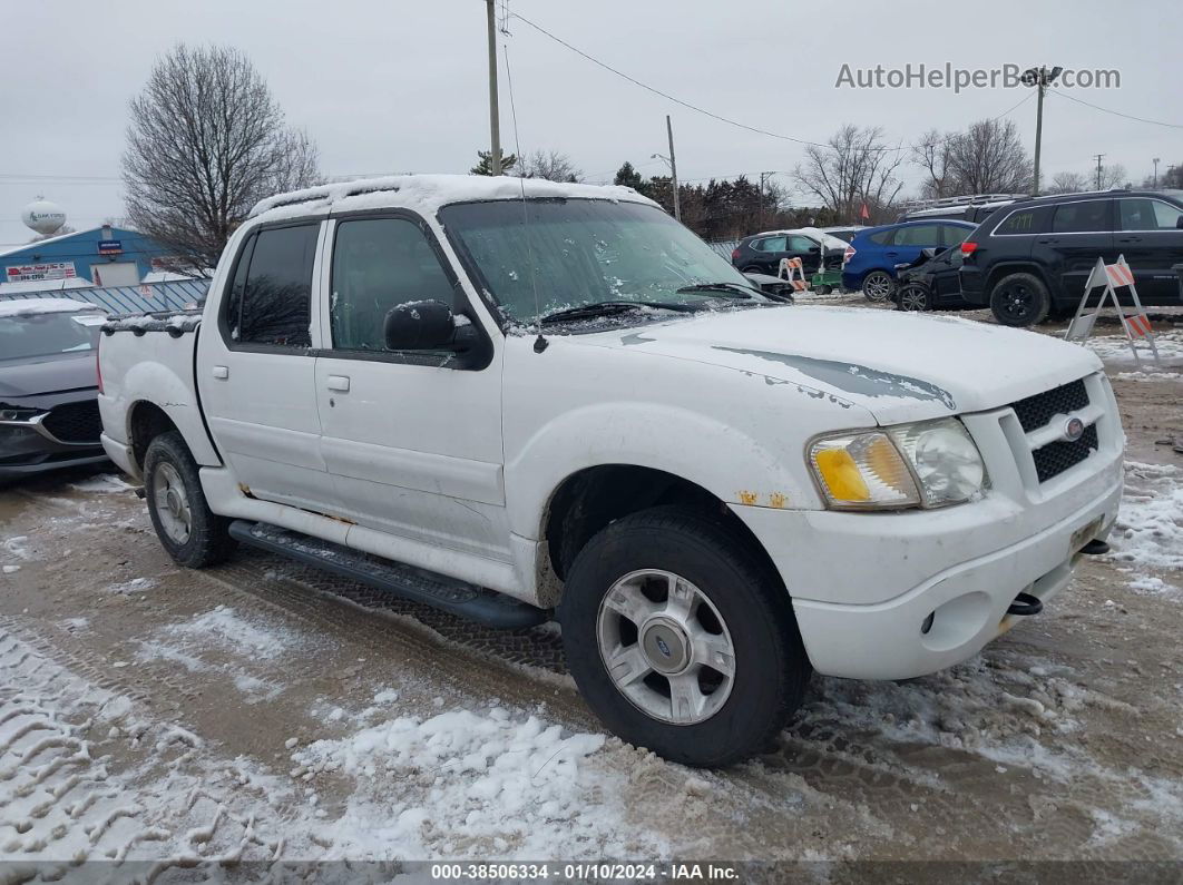 2005 Ford Explorer Sport Trac Adrenalin/xls/xlt White vin: 1FMZU77K05UA78687