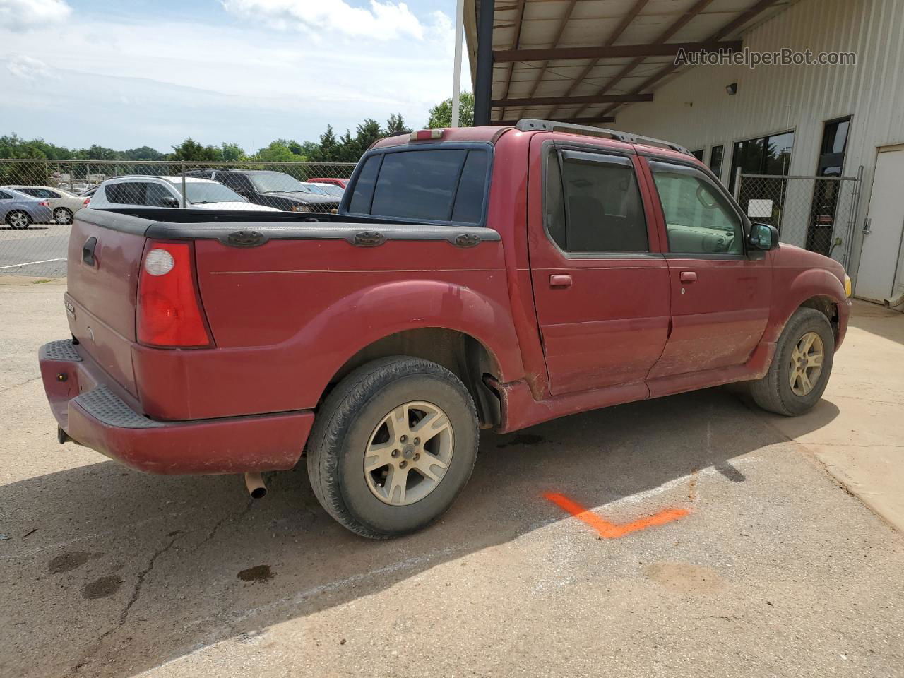 2005 Ford Explorer Sport Trac  Maroon vin: 1FMZU77K05UA94100