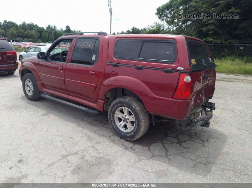 2005 Ford Explorer Sport Trac Xlt Maroon vin: 1FMZU77K05UB36264