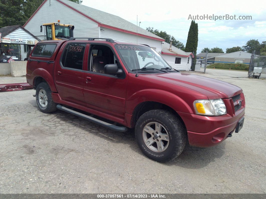 2005 Ford Explorer Sport Trac Xlt Maroon vin: 1FMZU77K05UB36264