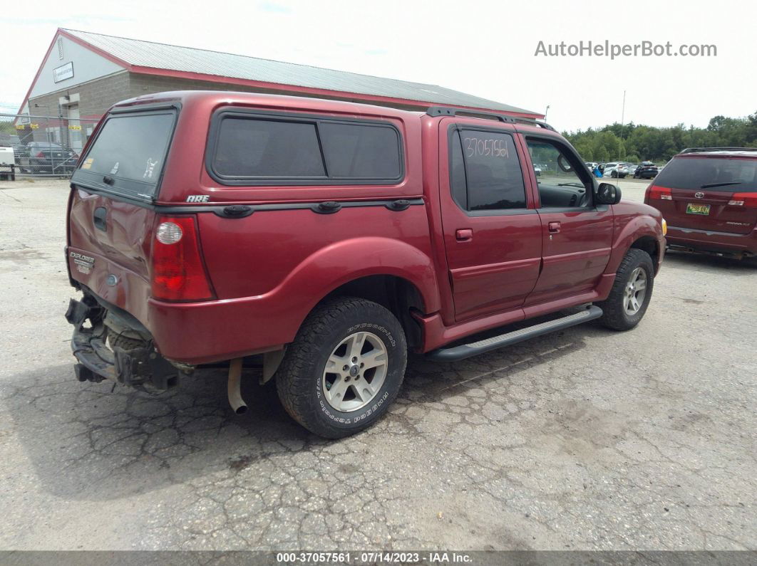 2005 Ford Explorer Sport Trac Xlt Maroon vin: 1FMZU77K05UB36264