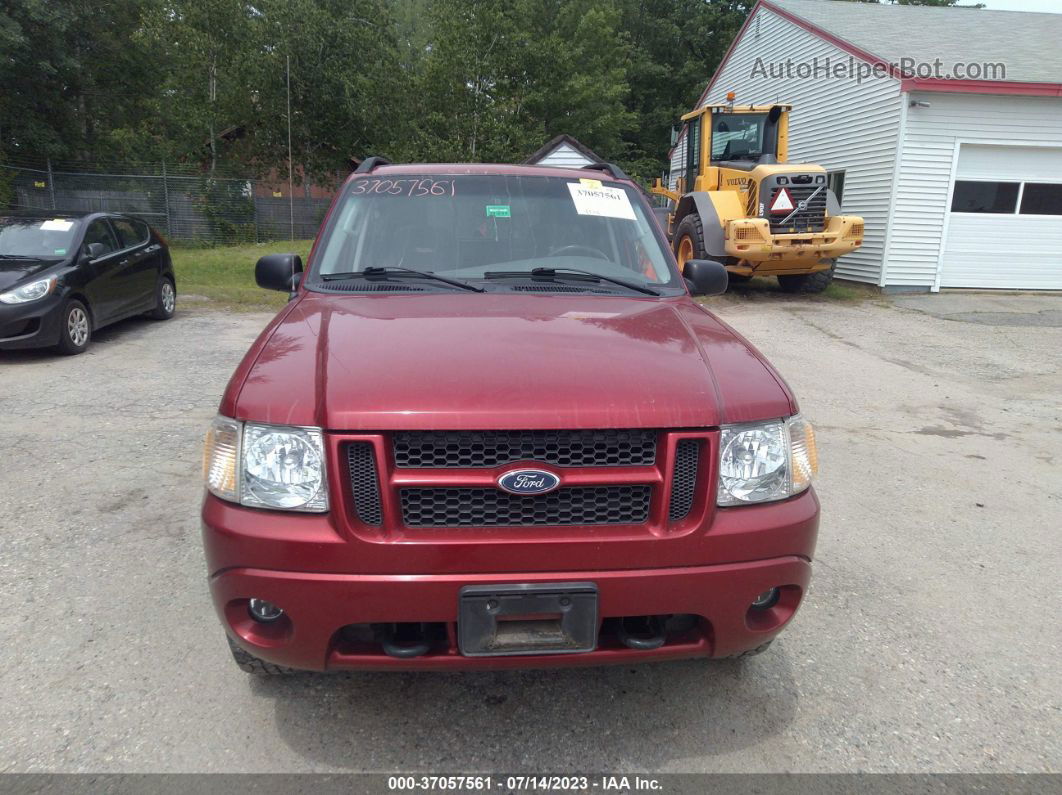 2005 Ford Explorer Sport Trac Xlt Maroon vin: 1FMZU77K05UB36264