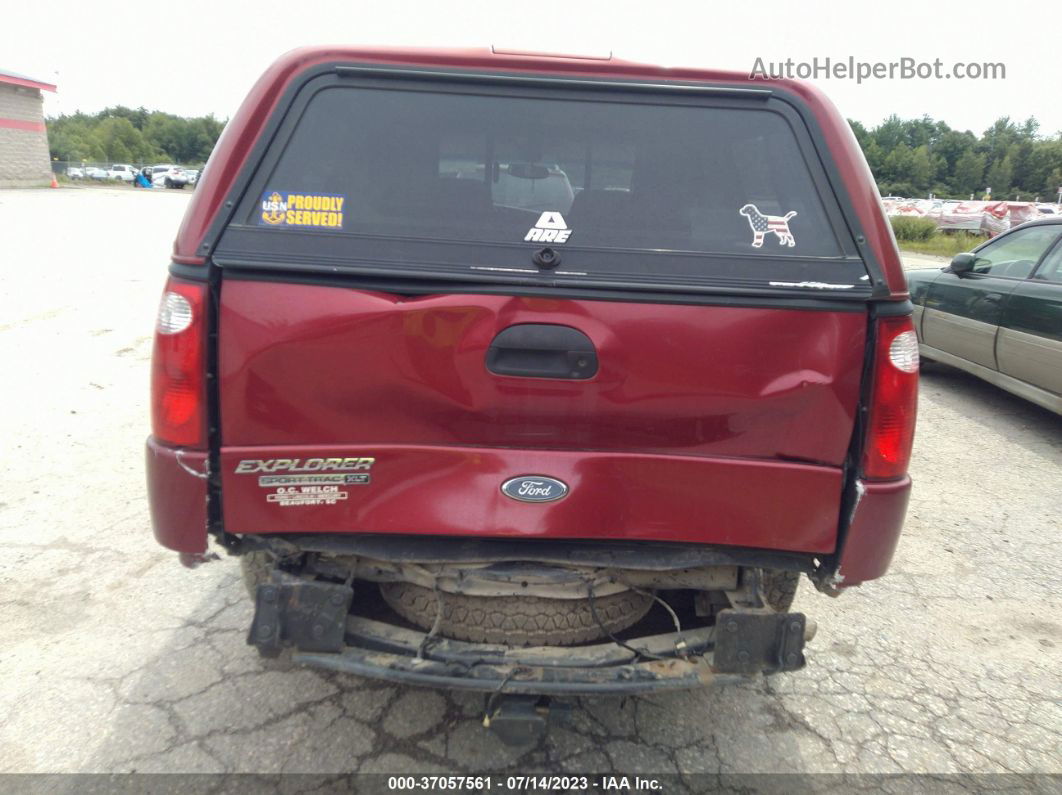 2005 Ford Explorer Sport Trac Xlt Maroon vin: 1FMZU77K05UB36264