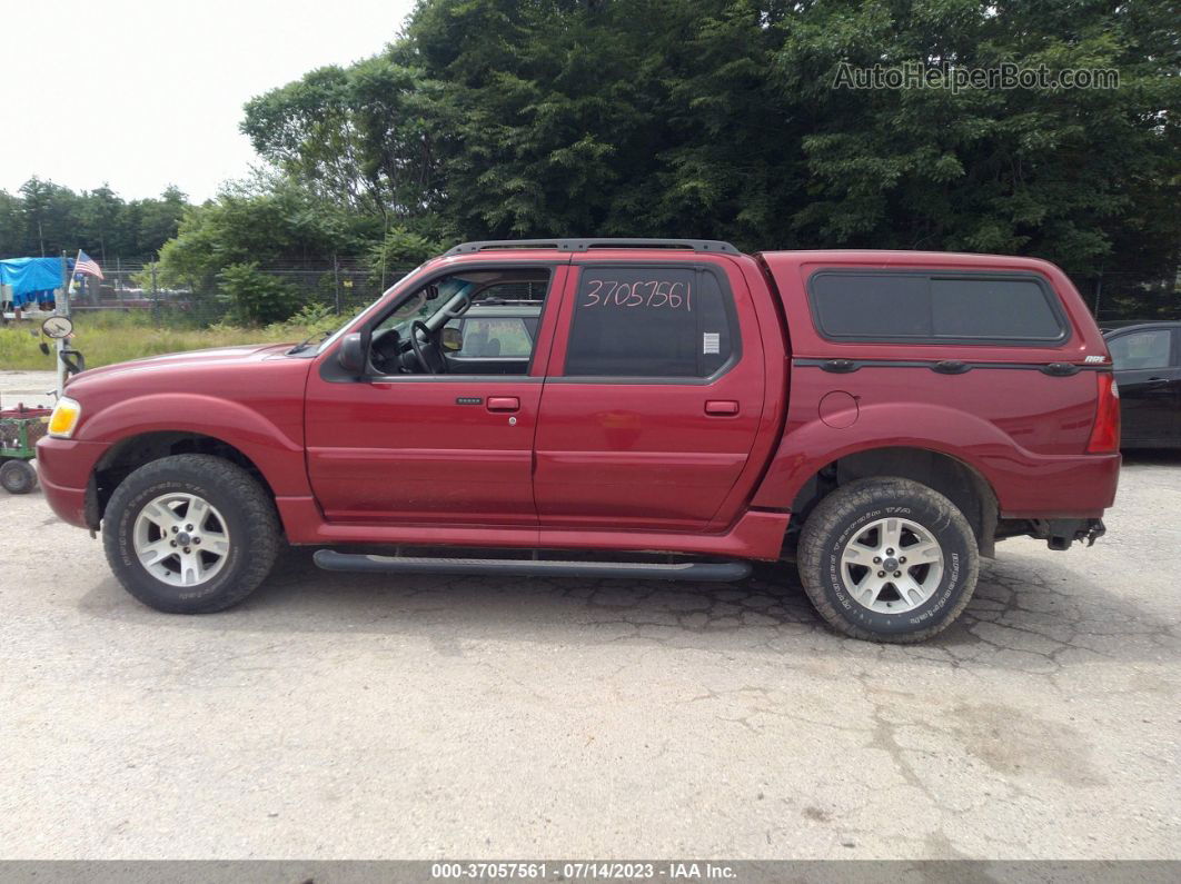 2005 Ford Explorer Sport Trac Xlt Maroon vin: 1FMZU77K05UB36264