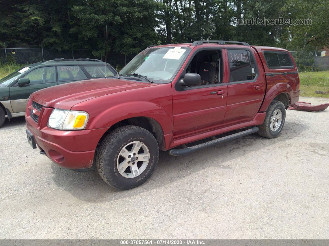 2005 Ford Explorer Sport Trac Xlt Maroon vin: 1FMZU77K05UB36264