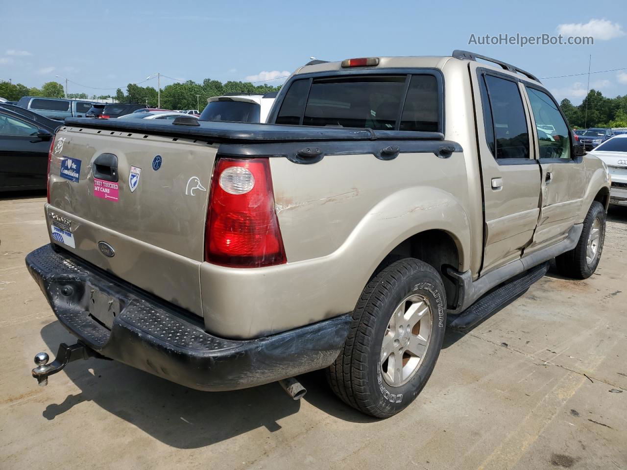 2005 Ford Explorer Sport Trac  Желто-коричневый vin: 1FMZU77K05UB68468