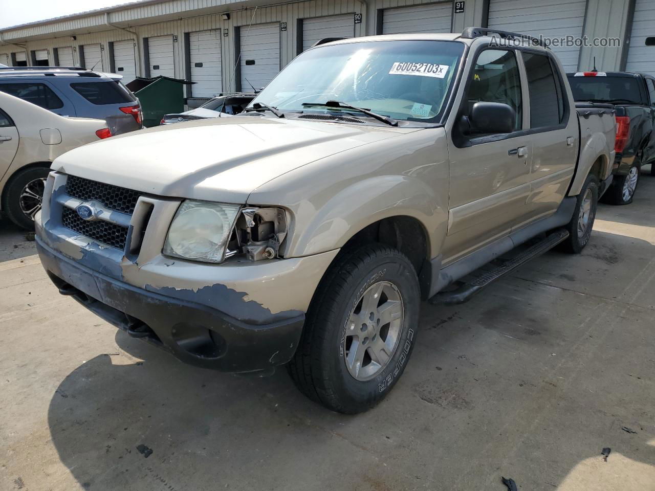 2005 Ford Explorer Sport Trac  Tan vin: 1FMZU77K05UB68468