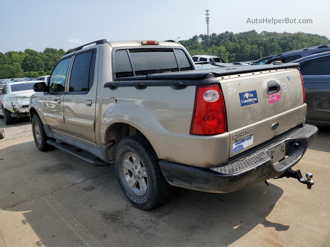 2005 Ford Explorer Sport Trac  Желто-коричневый vin: 1FMZU77K05UB68468