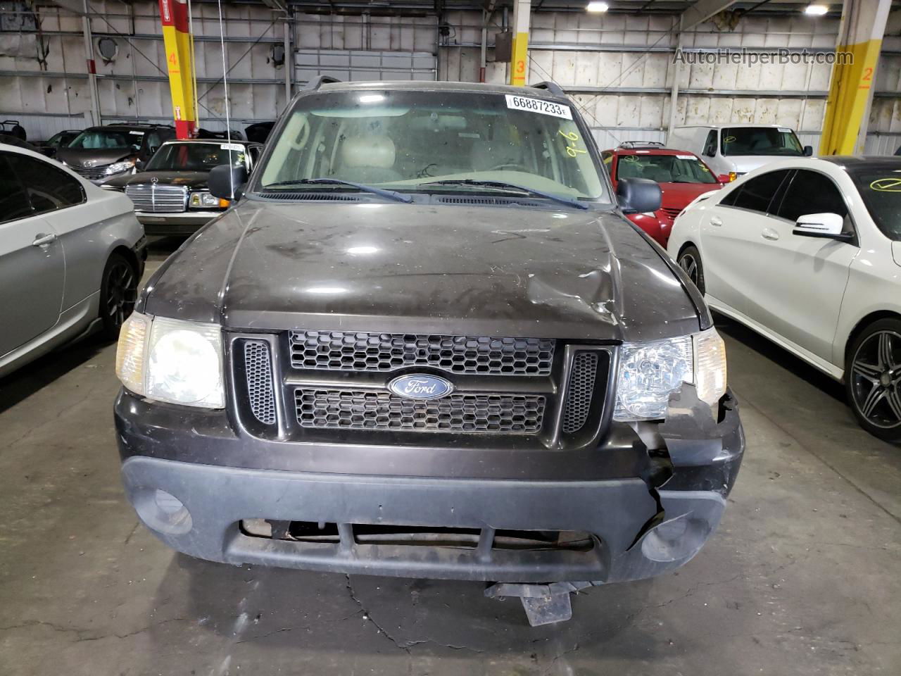 2005 Ford Explorer Sport Trac  Gray vin: 1FMZU77K05UB90549