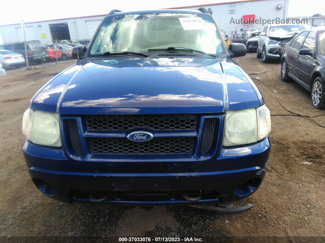 2005 Ford Explorer Sport Trac Xls/xlt Blue vin: 1FMZU77K15UB23703