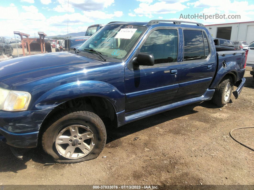 2005 Ford Explorer Sport Trac Xls/xlt Blue vin: 1FMZU77K15UB23703