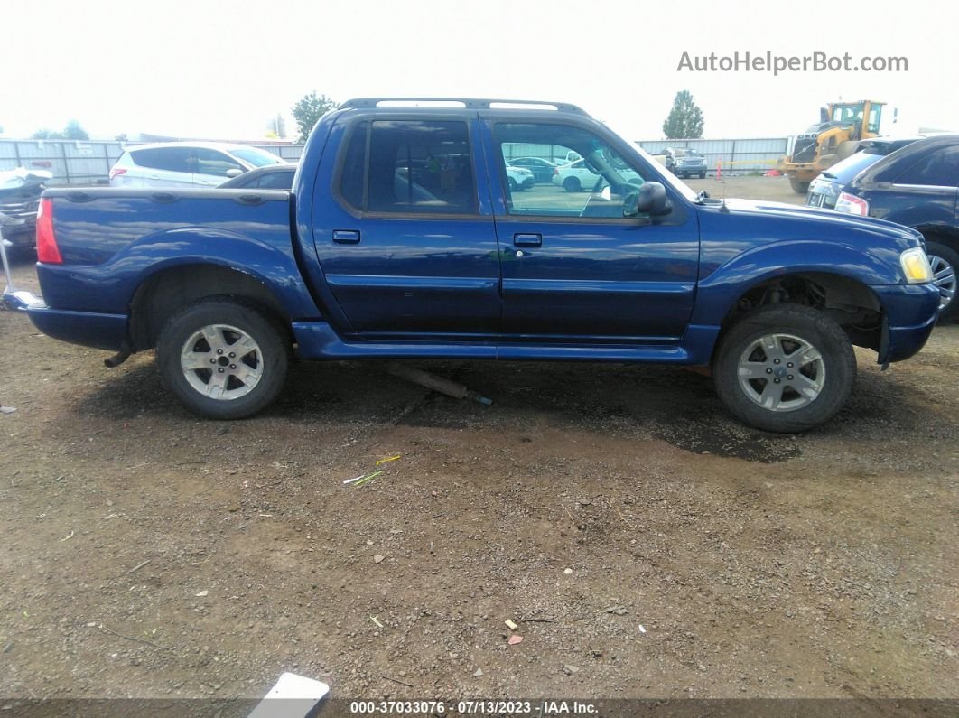 2005 Ford Explorer Sport Trac Xls/xlt Blue vin: 1FMZU77K15UB23703