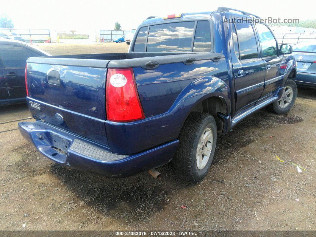 2005 Ford Explorer Sport Trac Xls/xlt Blue vin: 1FMZU77K15UB23703