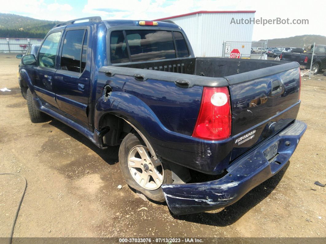 2005 Ford Explorer Sport Trac Xls/xlt Blue vin: 1FMZU77K15UB23703