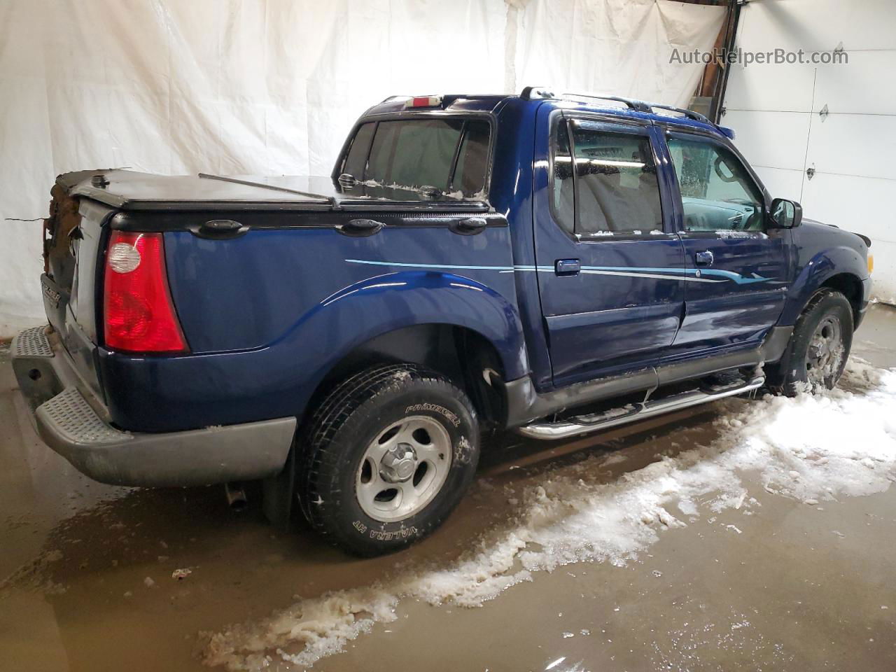 2005 Ford Explorer Sport Trac  Blue vin: 1FMZU77K25UA70333