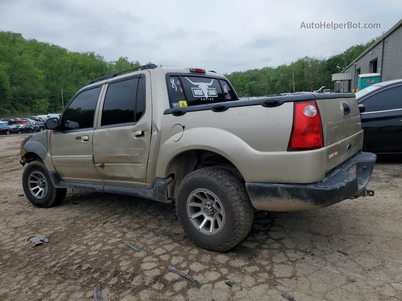 2005 Ford Explorer Sport Trac  Beige vin: 1FMZU77K35UB13920