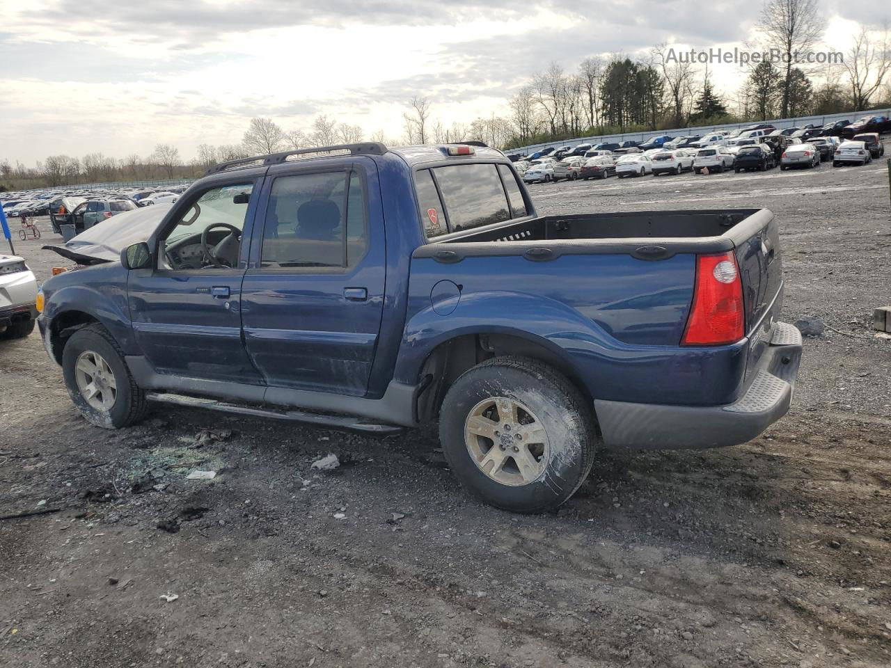 2005 Ford Explorer Sport Trac  Blue vin: 1FMZU77K45UB68635