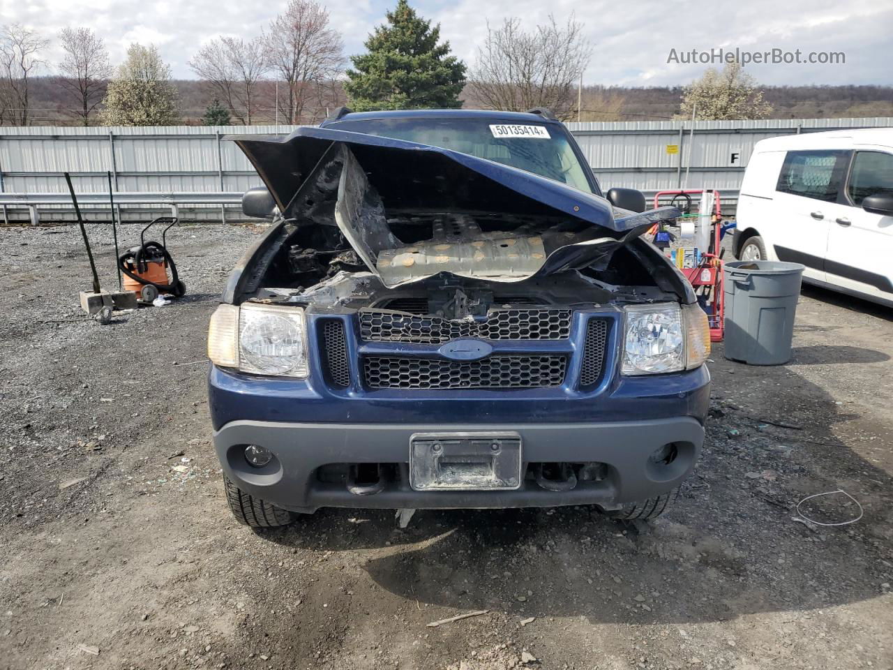 2005 Ford Explorer Sport Trac  Blue vin: 1FMZU77K45UB68635