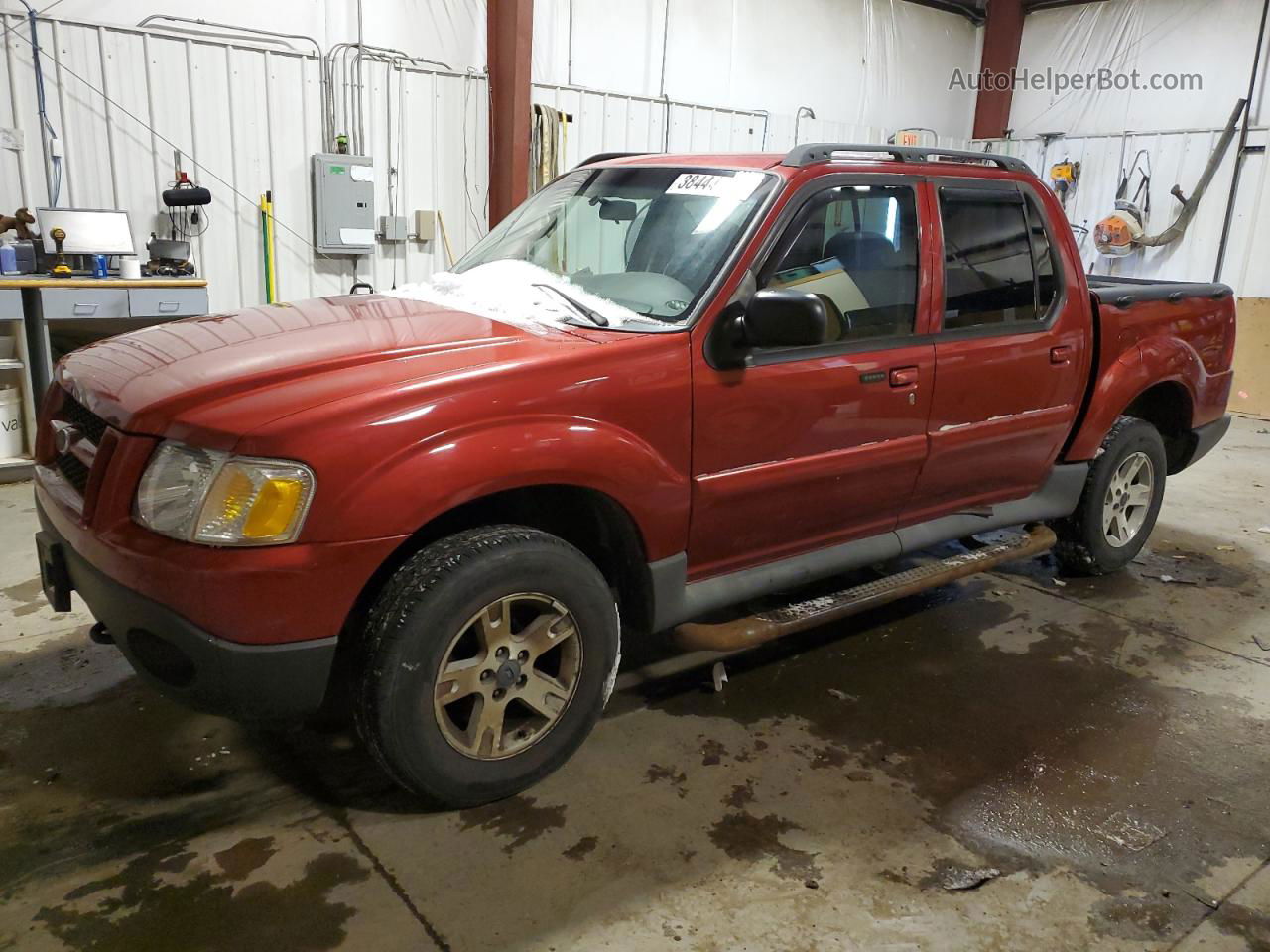 2005 Ford Explorer Sport Trac  Burgundy vin: 1FMZU77K55UB13935