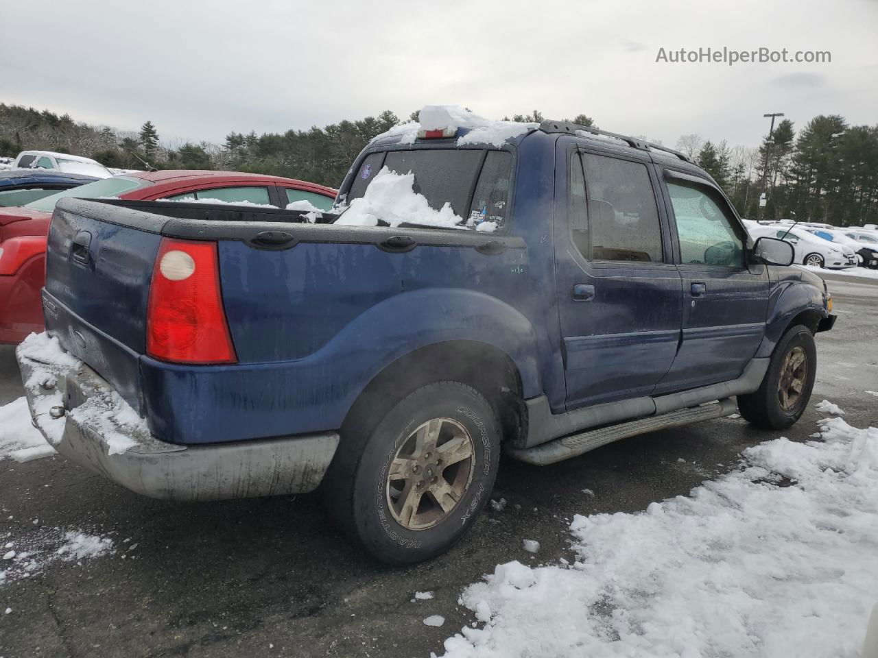 2005 Ford Explorer Sport Trac  Blue vin: 1FMZU77K55UB13949