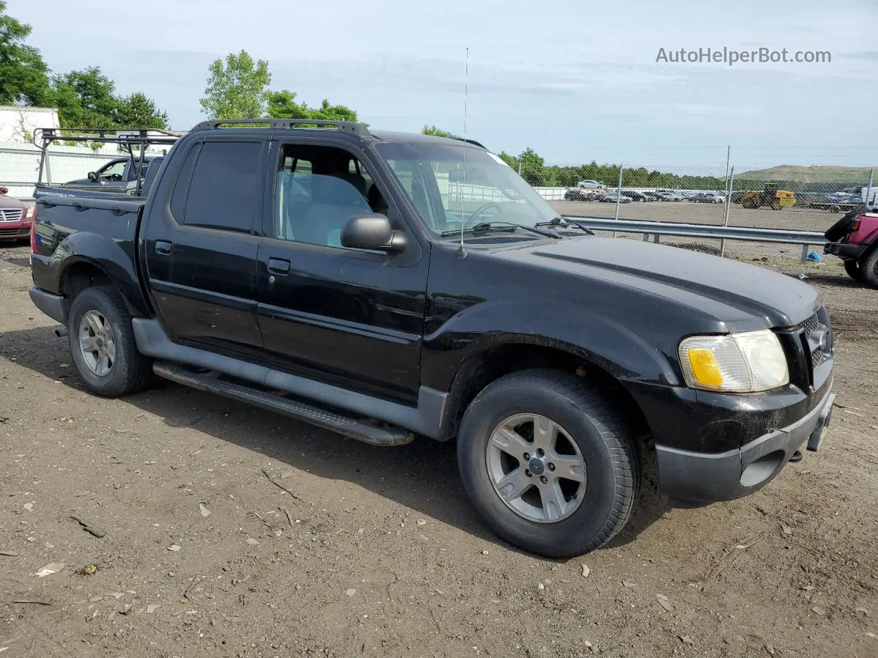 2005 Ford Explorer Sport Trac  Black vin: 1FMZU77K65UB73903