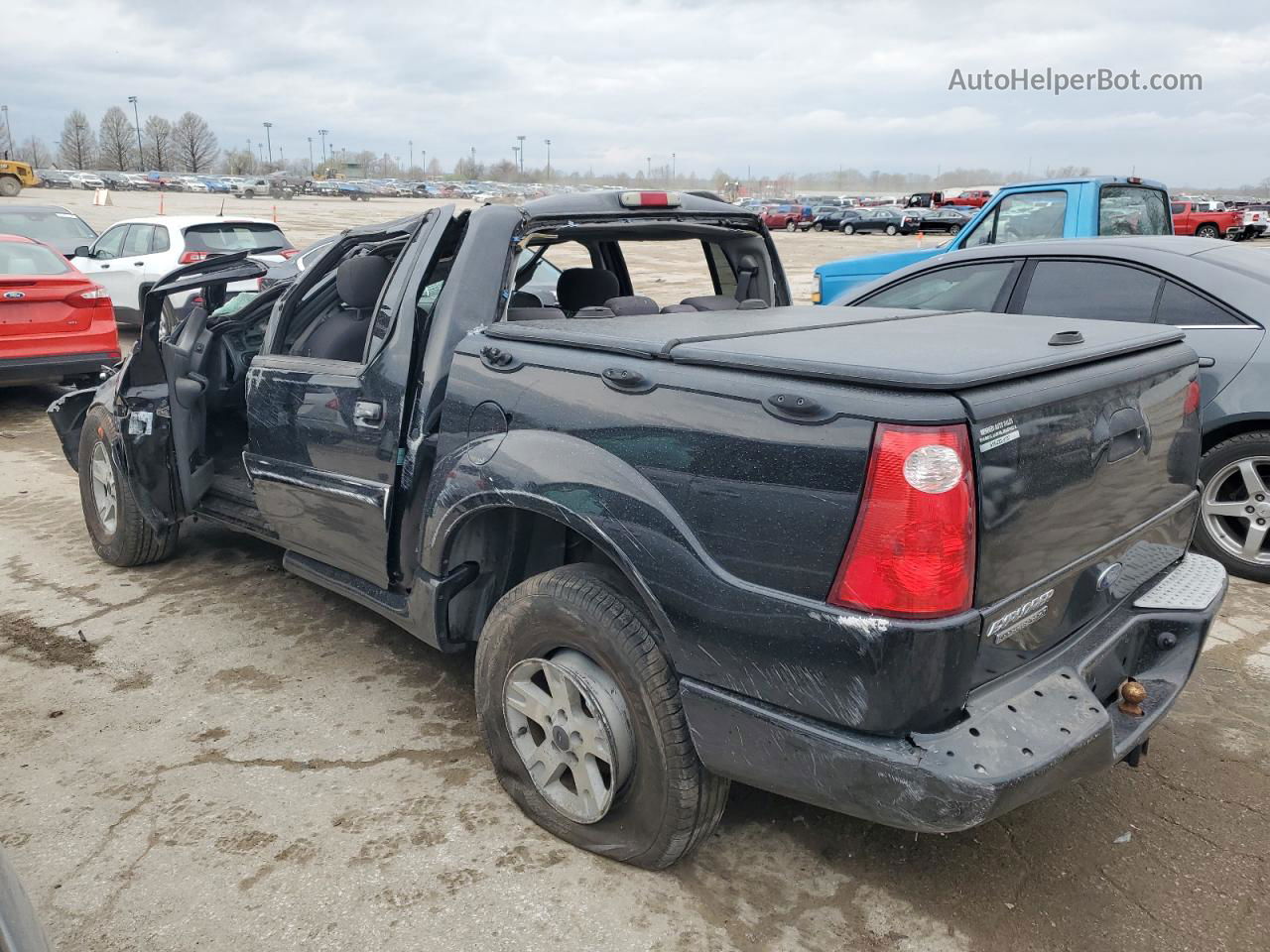 2005 Ford Explorer Sport Trac  Black vin: 1FMZU77K75UB45740