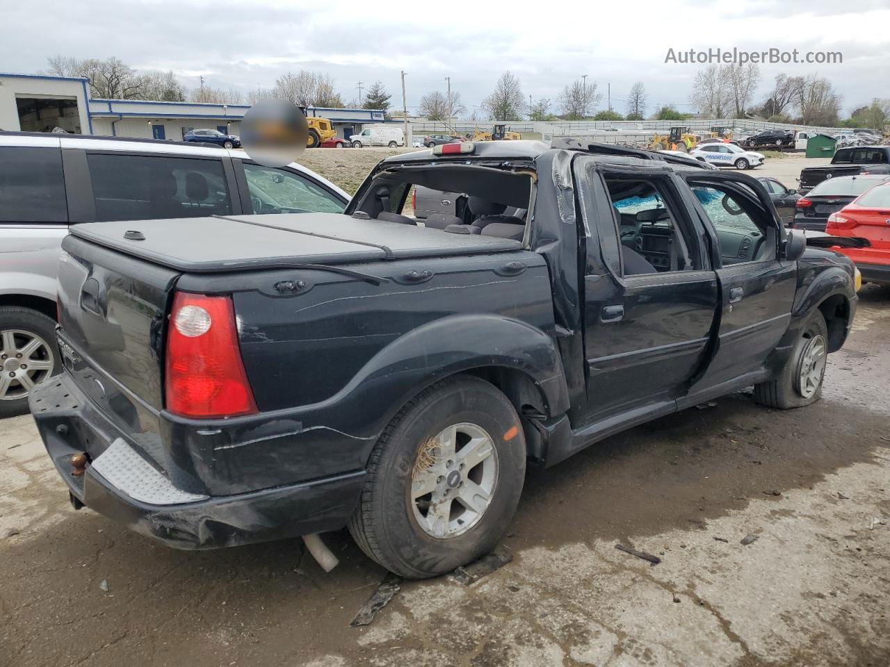 2005 Ford Explorer Sport Trac  Black vin: 1FMZU77K75UB45740