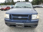 2005 Ford Explorer Sport Trac  Blue vin: 1FMZU77K85UB13752