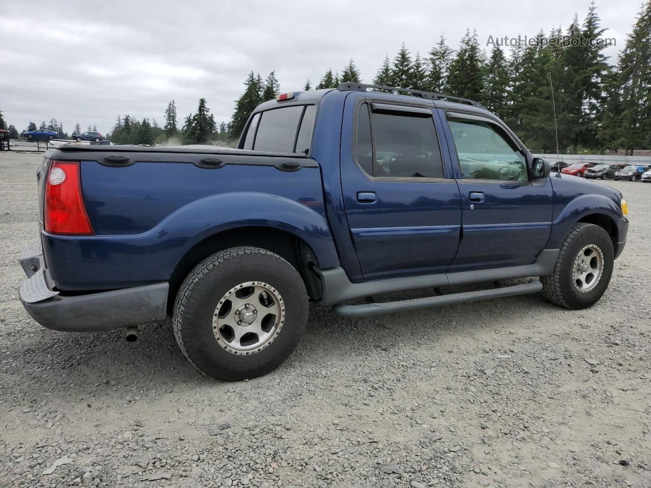 2005 Ford Explorer Sport Trac  Blue vin: 1FMZU77K85UB13752