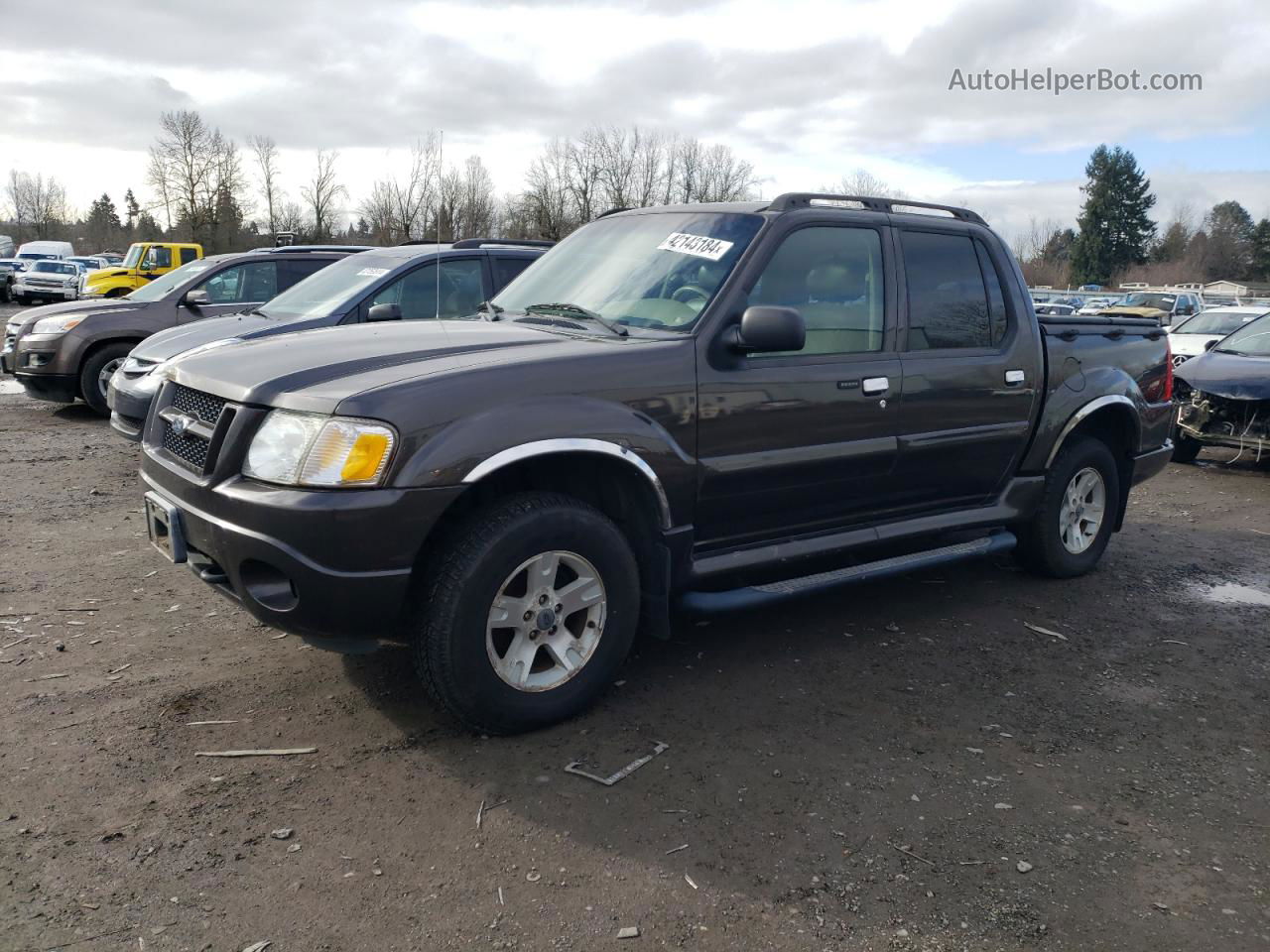 2005 Ford Explorer Sport Trac  Серый vin: 1FMZU77K95UA64769