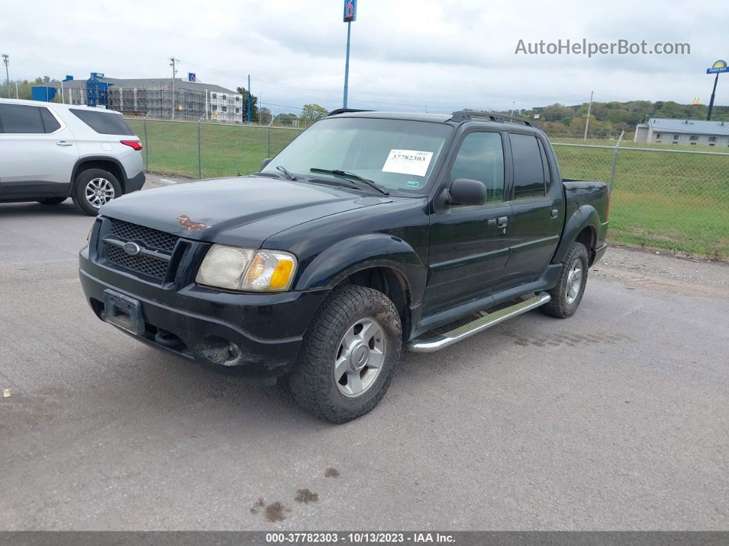 2005 Ford Explorer Sport Trac Xls/xlt Black vin: 1FMZU77K95UB60160