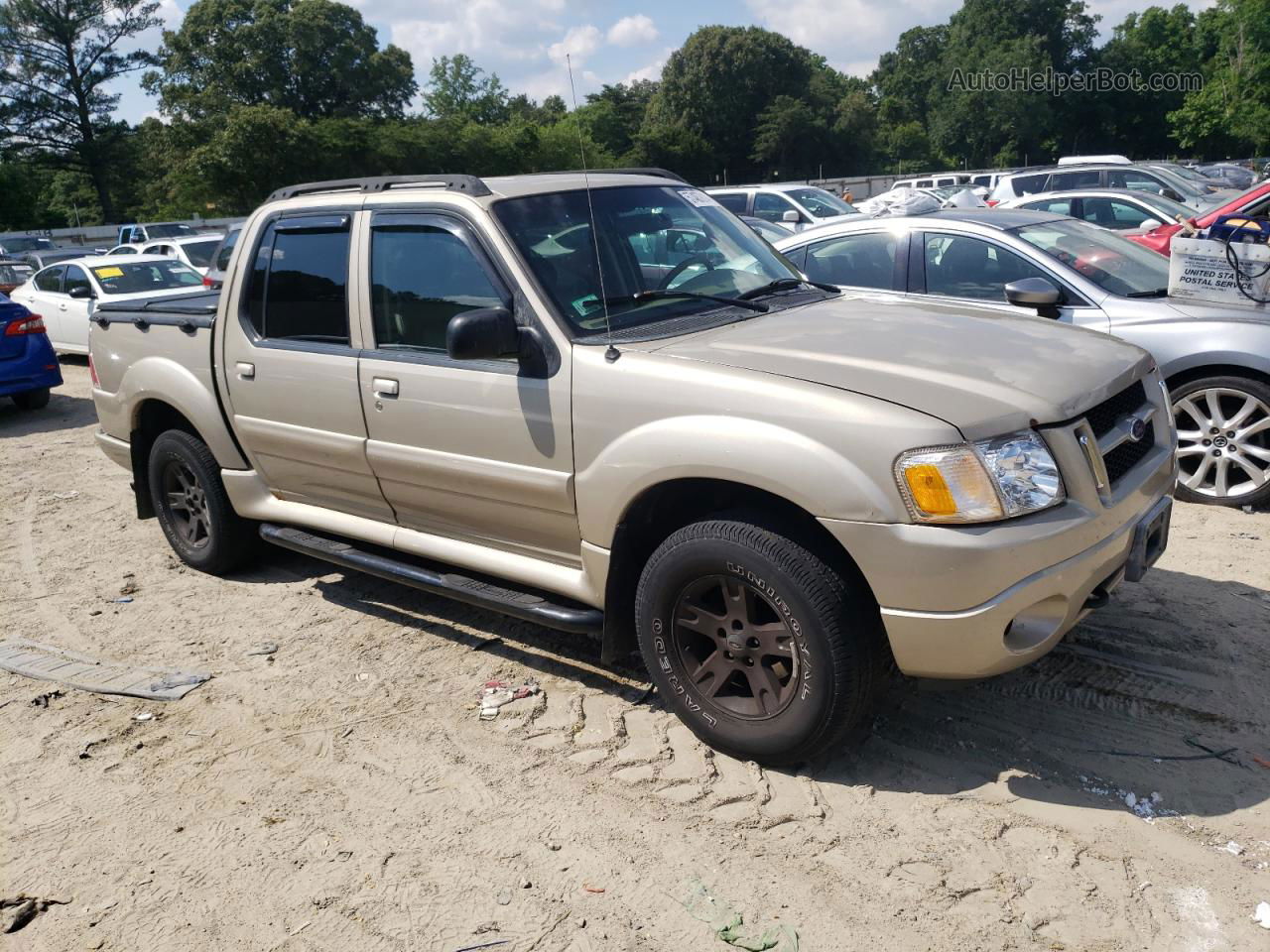 2005 Ford Explorer Sport Trac  Cream vin: 1FMZU77KX5UB14093