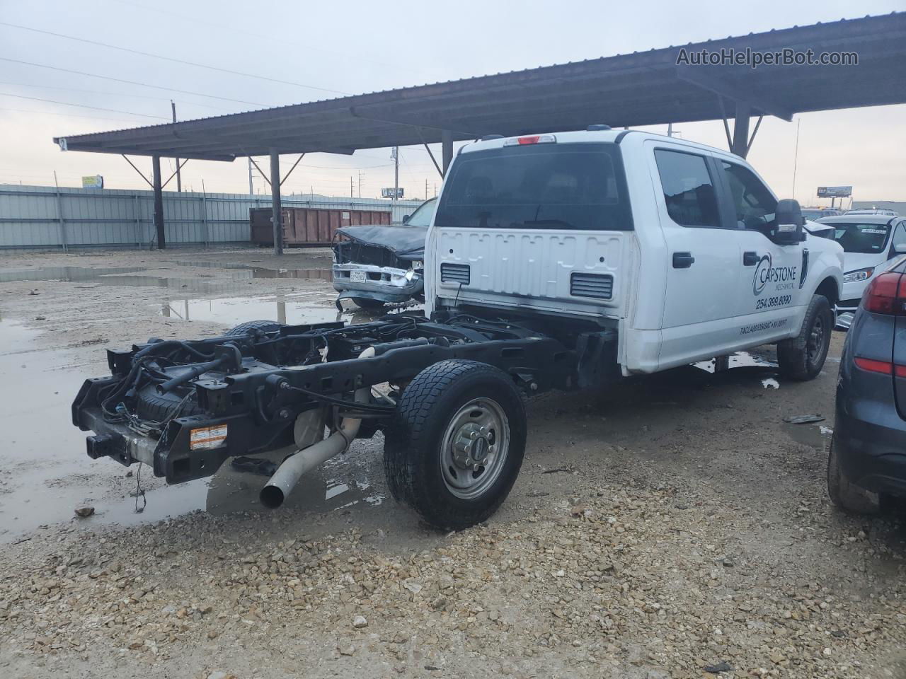 2020 Ford F250 Super Duty Белый vin: 1FT7W2A61LEC61673