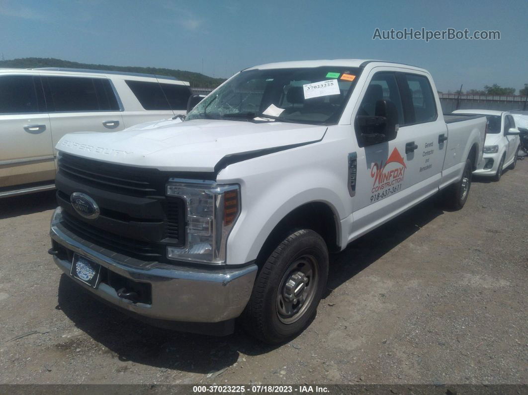 2018 Ford Super Duty F-250 Srw Xl/xlt/lariat/king Ranch White vin: 1FT7W2A65JEB64764