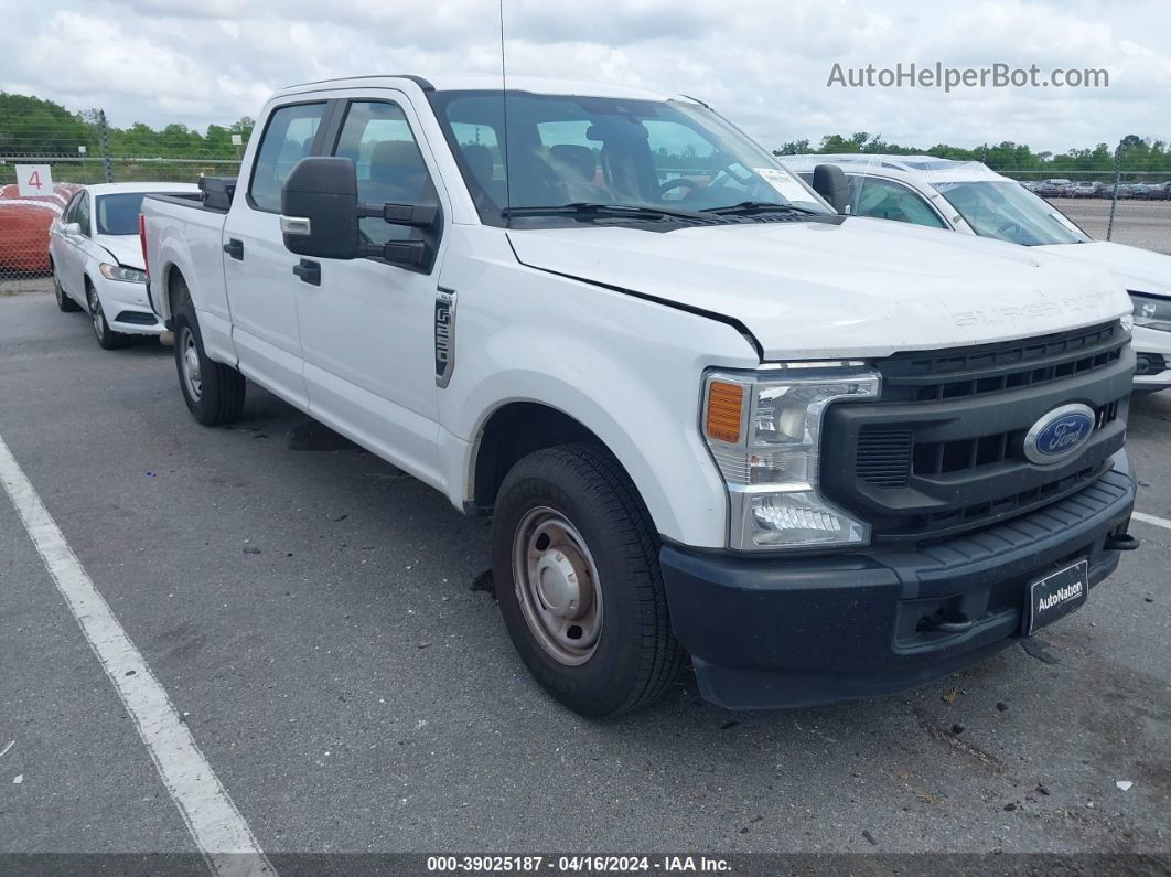 2020 Ford F-250 Xl White vin: 1FT7W2A69LEE38325