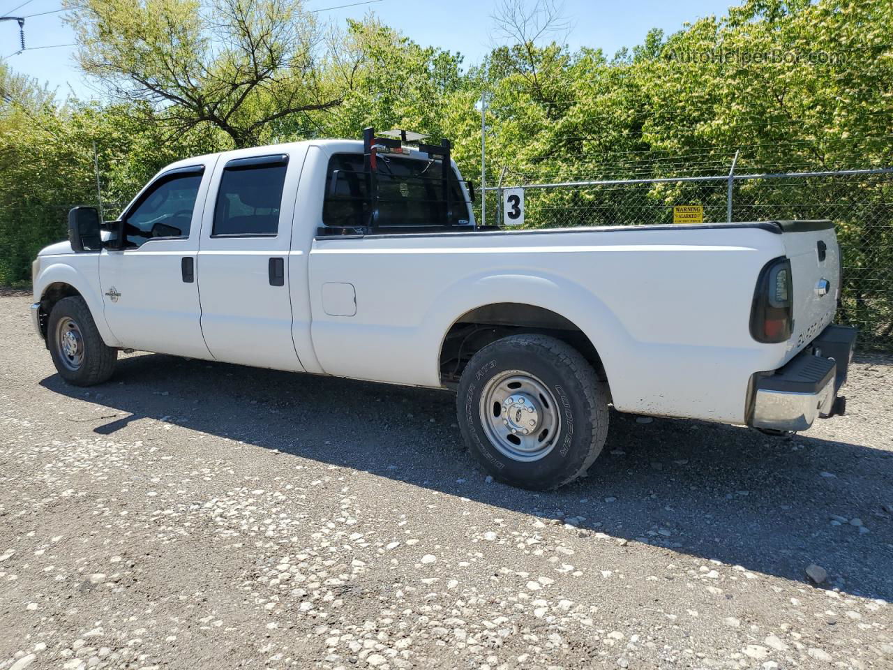 2016 Ford F250 Super Duty White vin: 1FT7W2AT4GEA38328