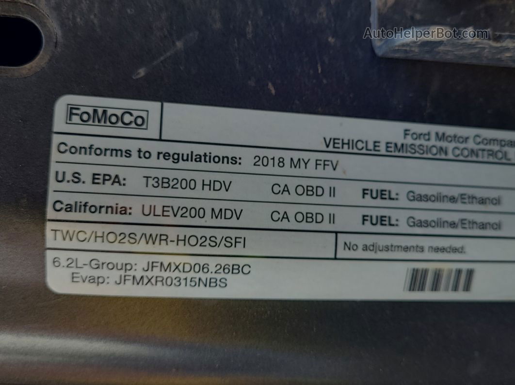 2018 Ford F250 Super Duty Unknown vin: 1FT7W2B60JEC26862