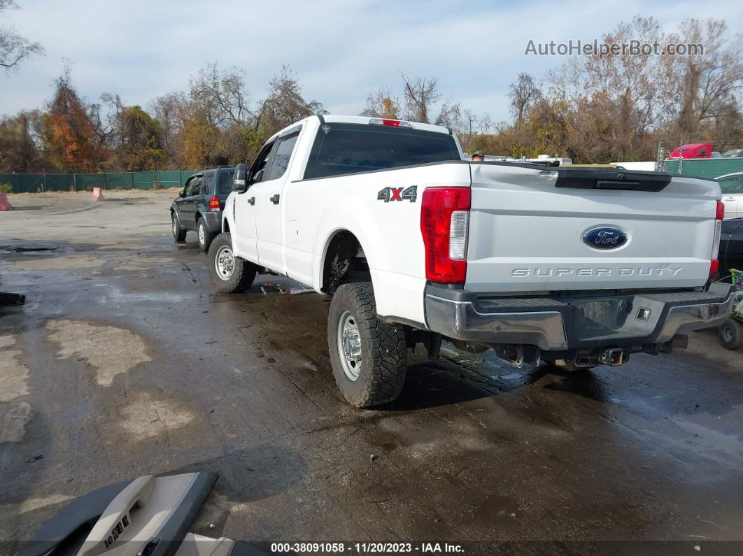 2018 Ford F-250 Xl White vin: 1FT7W2B60JEC53995