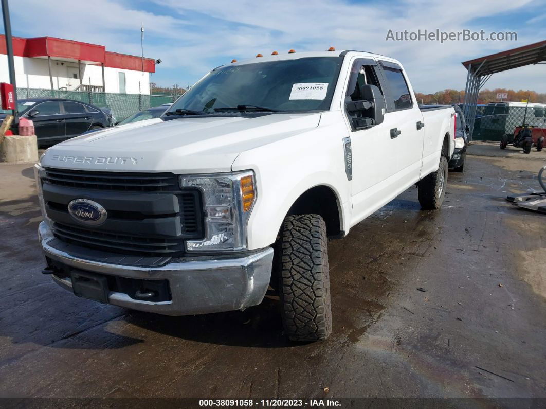 2018 Ford F-250 Xl White vin: 1FT7W2B60JEC53995