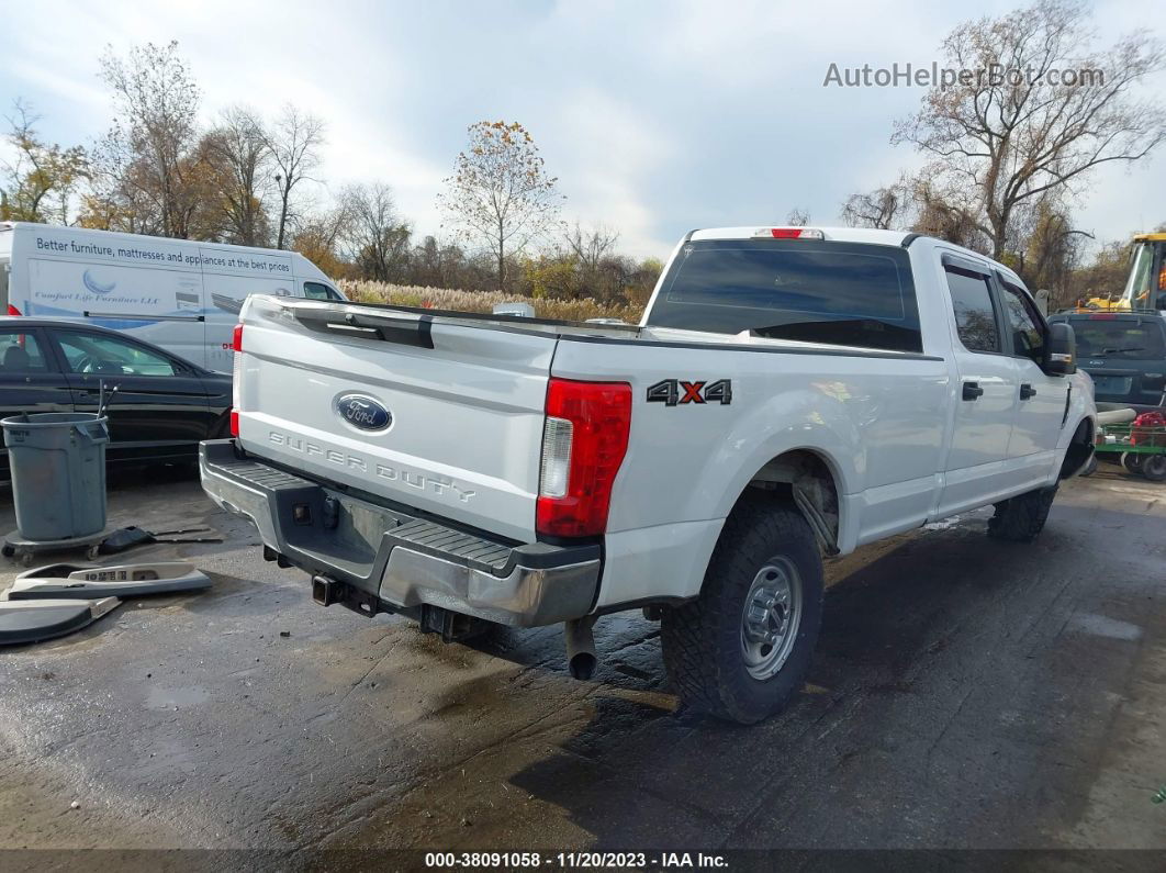 2018 Ford F-250 Xl White vin: 1FT7W2B60JEC53995